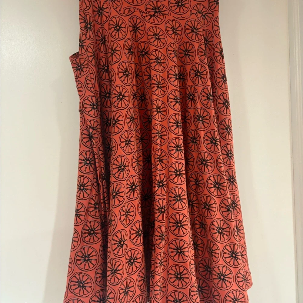 Effie's Heart Vibrant Orange Patterned Apparel - Picture 3 of 3